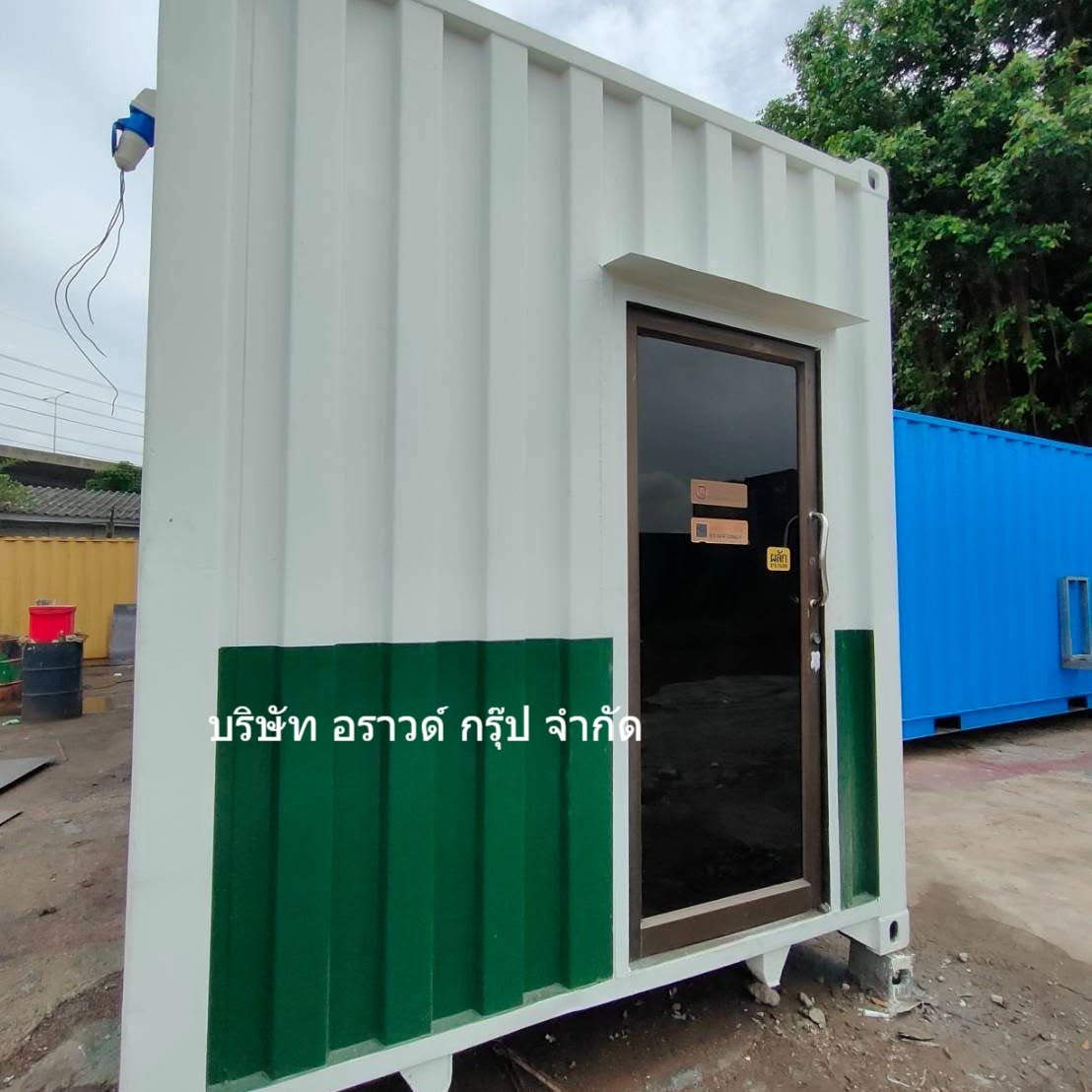 ภาพผลงานเต็มหน้าจอ: ตู้คอนเทนเนอร์พักผ่อนในสวน จังหวัดชัยภูมิ